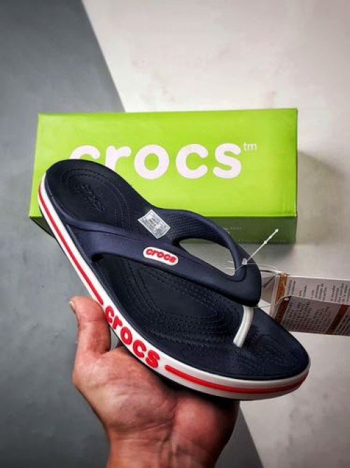 Buy Crocs croc bayaband flip navy pepper legit quality Shoes Online in India - Bootery - Image 6