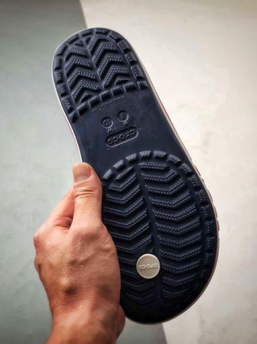 Buy Crocs croc bayaband flip navy pepper legit quality Shoes Online in India - Bootery - Image 4