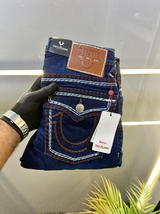 True Religion Imported Blue Super Premium Denim F3907-d2 - Image 6