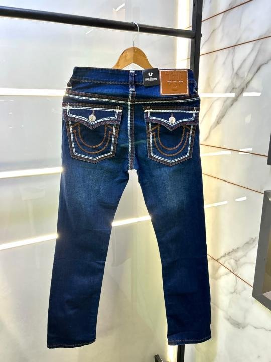True Religion Imported Blue Super Premium Denim F3907-d2 - Image 5