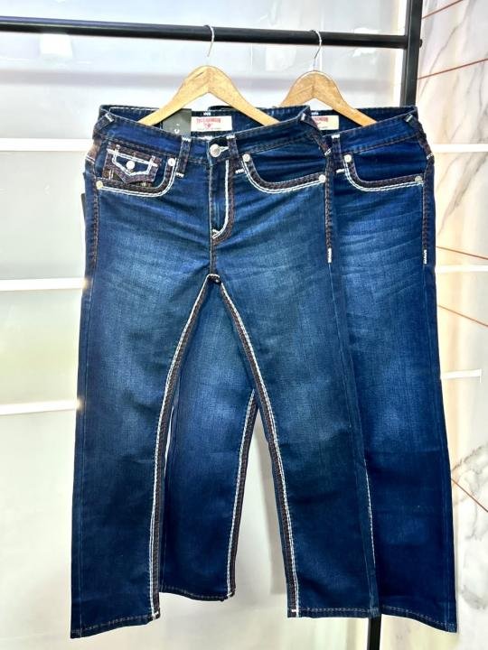 True Religion Imported Blue Super Premium Denim F3907-d2 - Image 4