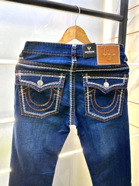 True Religion Imported Blue Super Premium Denim F3907-d2 - Image 3