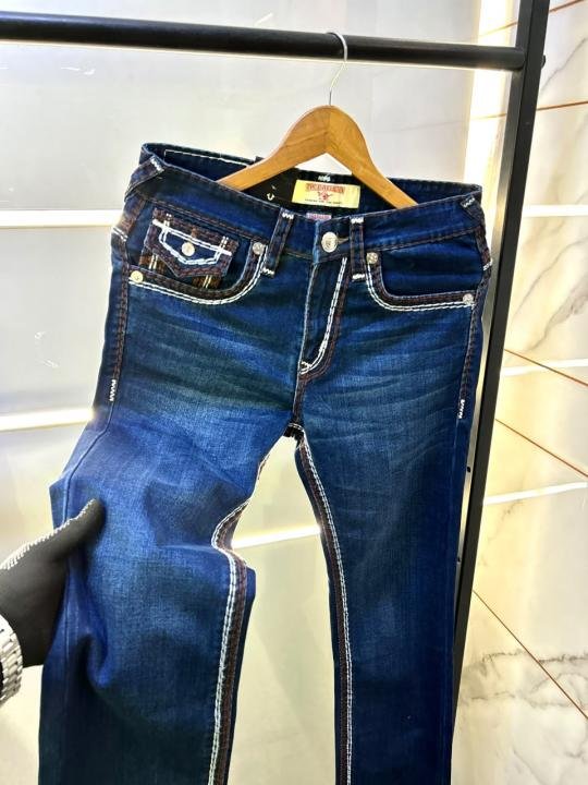 True Religion Imported Blue Super Premium Denim F3907-d2 - Image 2