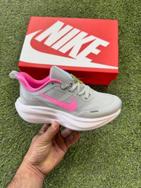 Buy Nike Zoom X Running Grey Pink smiley Shoes Online in India - Bootery
