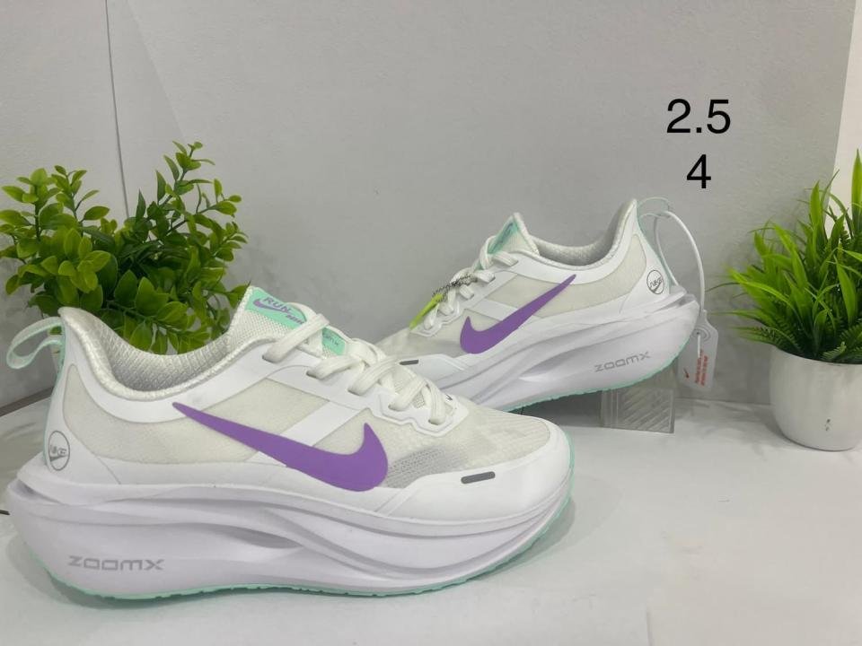 Nike Zoom X Running White Purple smiley Shoes Price in India - Buy at Bootery