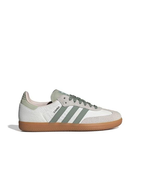 Adidas Samba Silver Green Suede Fix Shoes - Best Price Online - Bootery