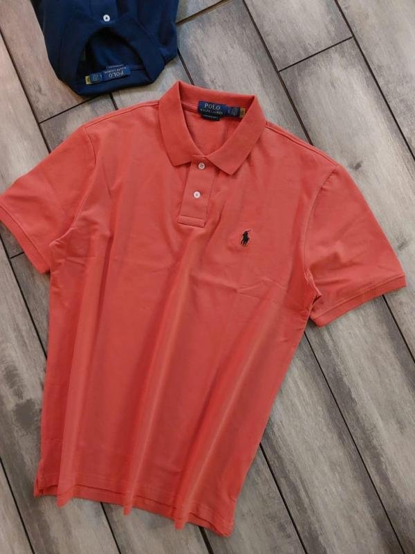 Ralph Lauren Ralph Lauren Coral Polo Premium Collar Neck T-shirt F3926-co - Image 11
