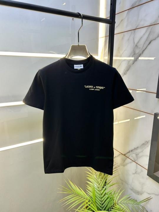 Lacoste Lacoste Black Premium Round Neck T-shirt F3826-b3 - Image 11