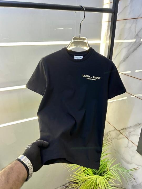 Lacoste Lacoste Black Premium Round Neck T-shirt F3826-b3 - Image 10