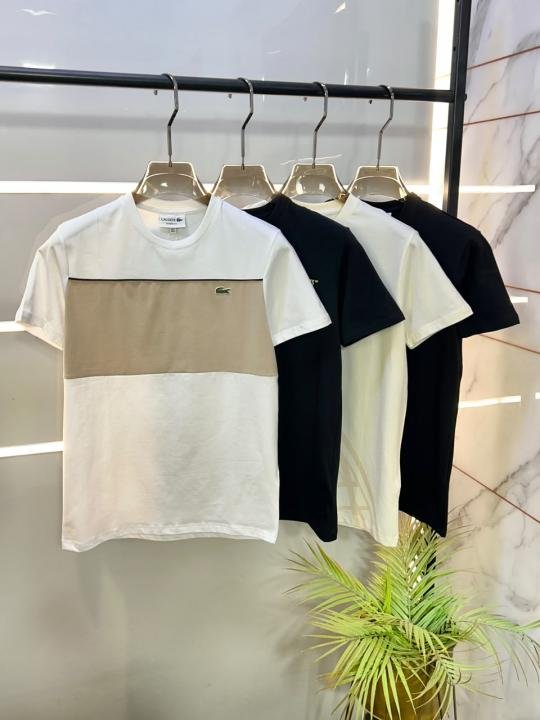 Lacoste Lacoste Black Premium Round Neck T-shirt F3826-b3 - Image 5