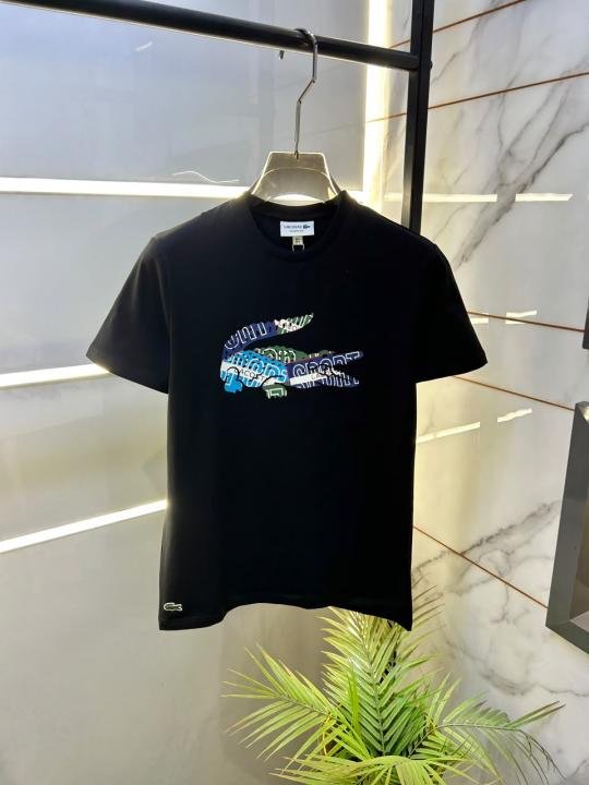 Lacoste Lacoste Black Premium Round Neck T-shirt F3826-b4