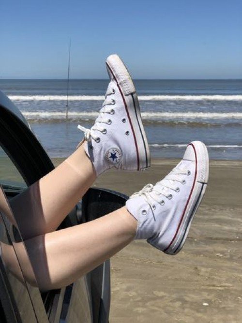 Buy Converse Convers Women All Star High Canvas White Shoes Online in India - Bootery