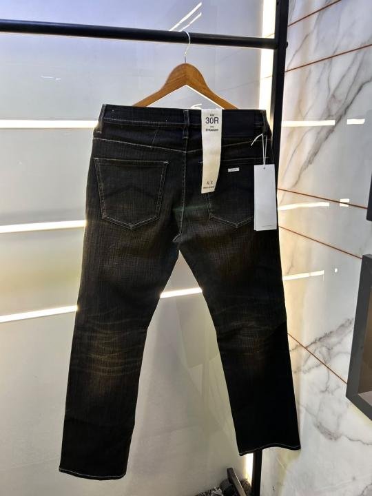 Armani Exchange Armani Exchange Black Imported Super Premium Denim F3804-bl - Image 5