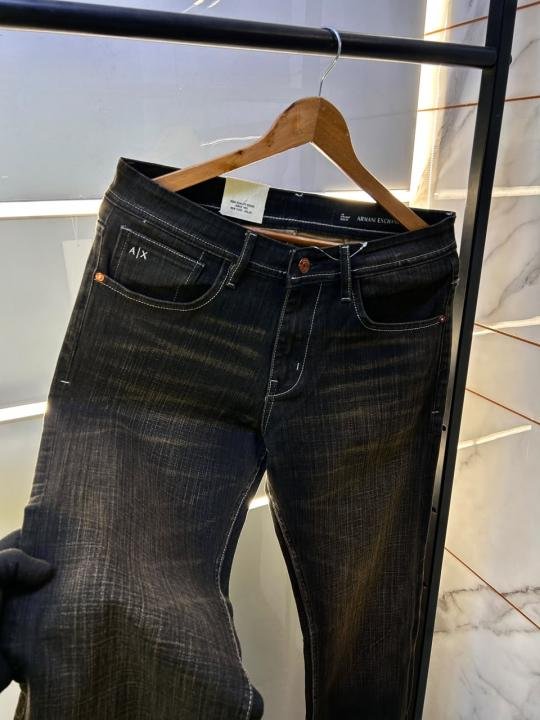 Armani Exchange Armani Exchange Black Imported Super Premium Denim F3804-bl - Image 3