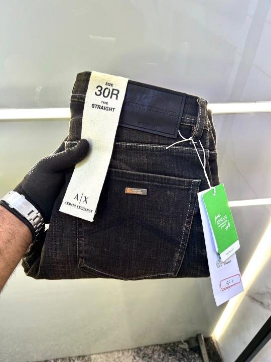 Armani Exchange Armani Exchange Black Imported Super Premium Denim F3804-bl - Image 2
