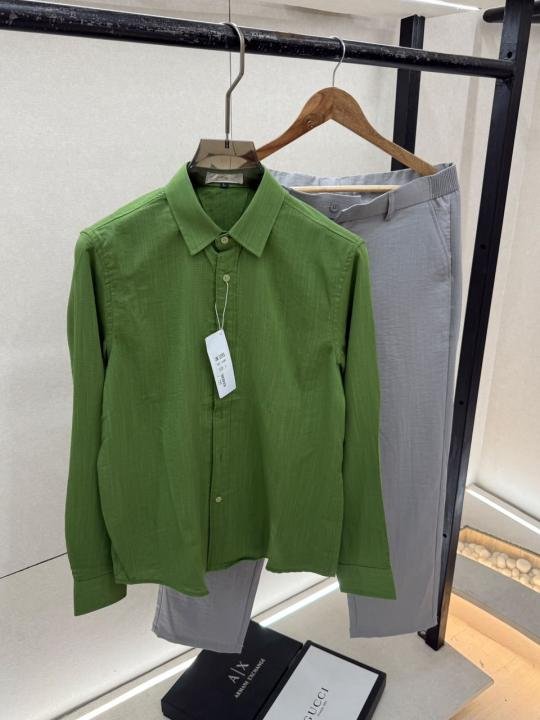 Lacoste Lacoste Imported Green Pant Shirt Super Premium Combo F5006-gr - Image 2