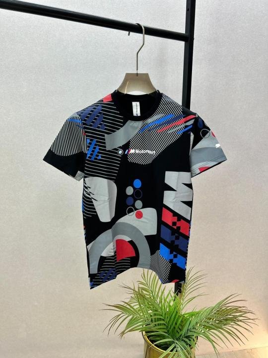 Bmw Edition Black Super Premium Round Neck Printed T-shirt F3737-bl