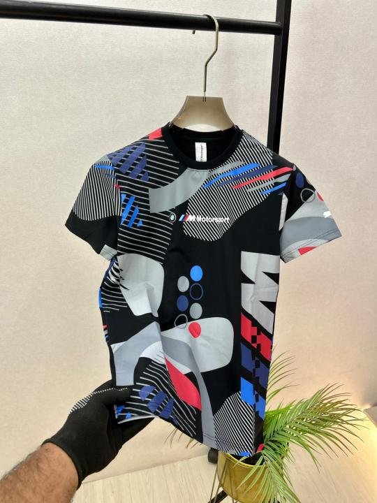 Bmw Edition Black Super Premium Round Neck Printed T-shirt F3737-bl - Image 3