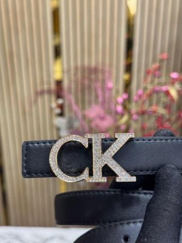 Calvim Klie N Premium Quality Belt Crystal Coded Buckle With Box And Dust Bag Including Carry Bag - Image 4
