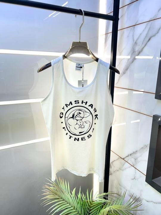 Gym Shark White Super Premium Sendo F3810-w4