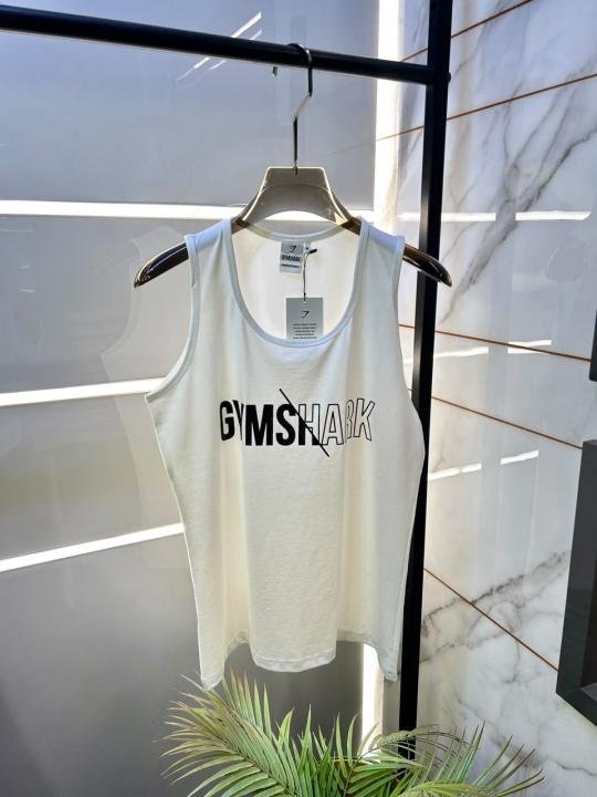 Gym Shark White Super Premium Sendo F3810-w1