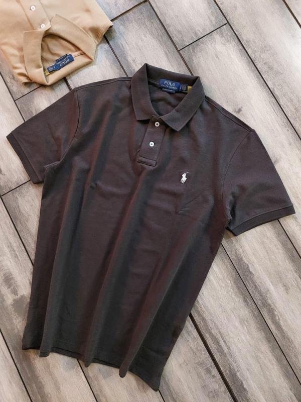 Ralph Lauren Ralph Lauren Grey Polo Premium Collar Neck T-shirt F3926-gy - Image 10