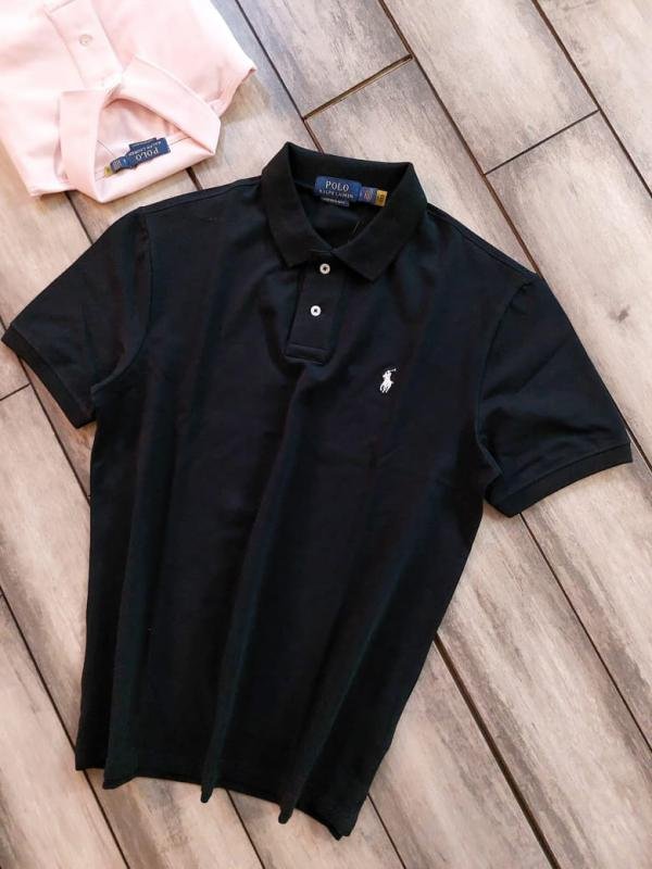 Ralph Lauren Ralph Lauren Navy Polo Premium Collar Neck T-shirt F3926-ny - Image 11
