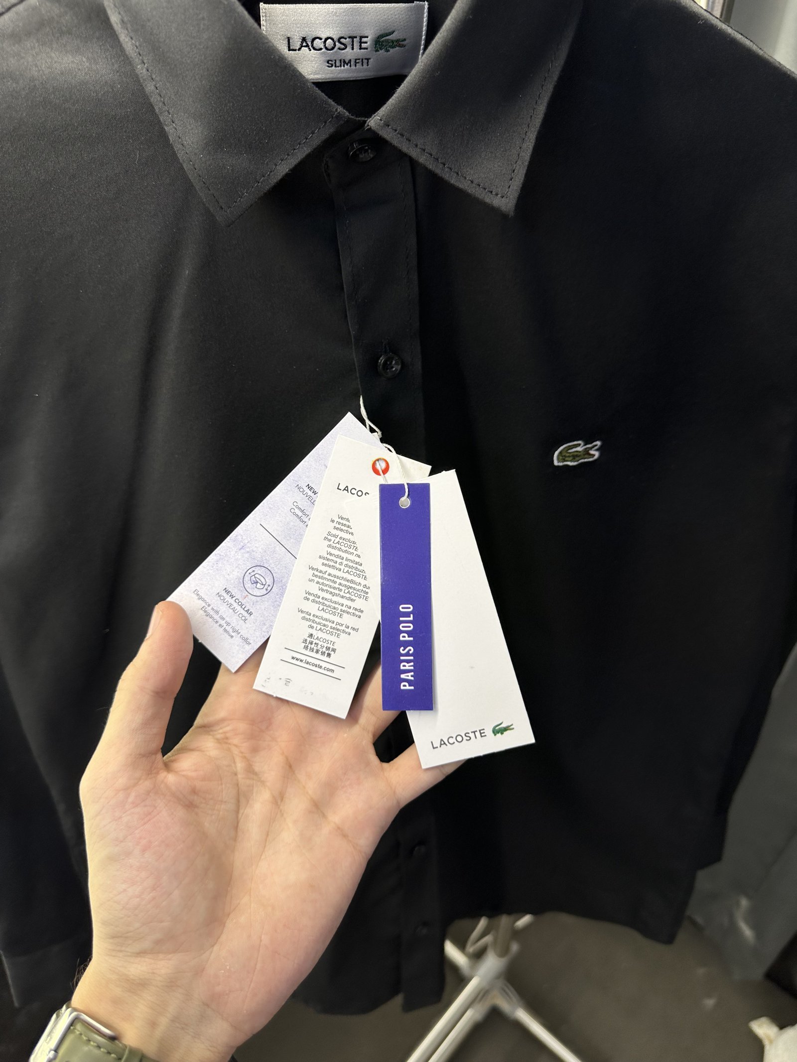 Lacoste Store Article Shirt With Brand Poly Bag - Best Price Online - Bootery - Image 5
