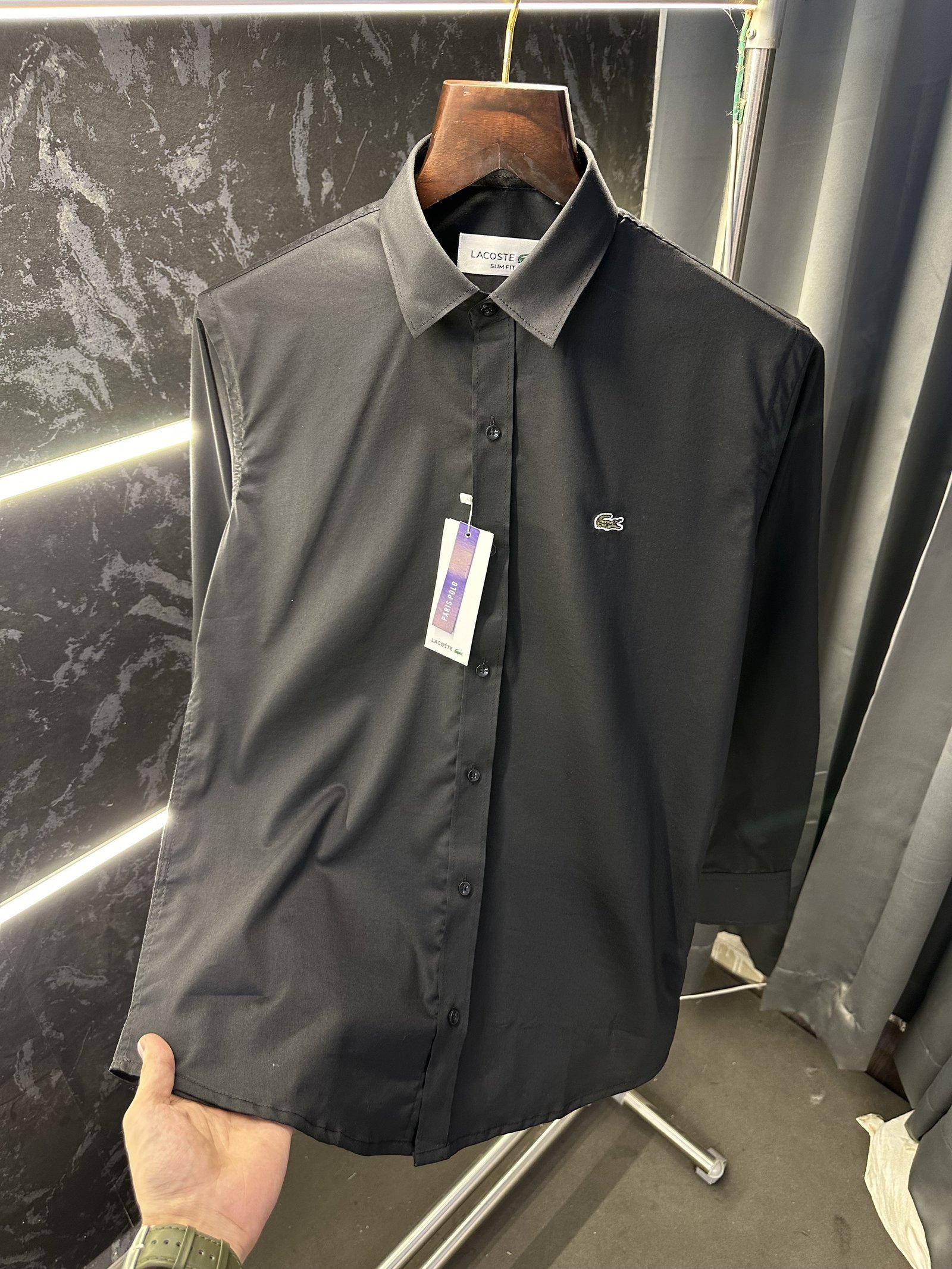 Lacoste Store Article Shirt With Brand Poly Bag - Best Price Online - Bootery - Image 3