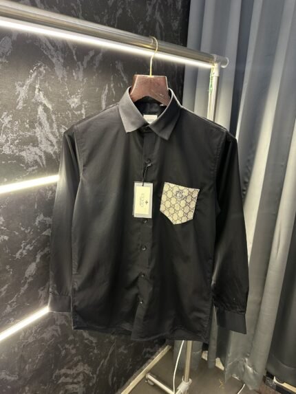 Buy Gucci Premium Shirt With Original Packing Black Online in India - Bootery