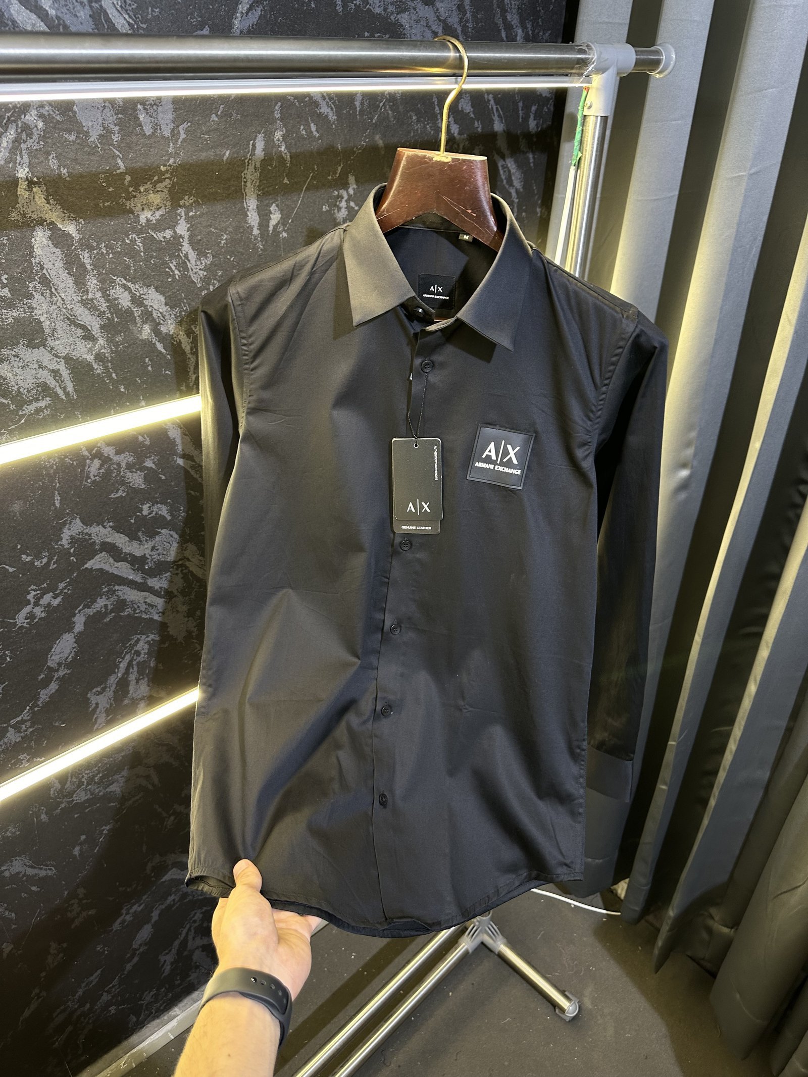 Armani Exchange Current Store Article Shirt With Box Packing - Image 6