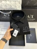 Buy Armani Exchange Reflective Store Article Shirt With Original Packing Black Online in India - Bootery - Image 3