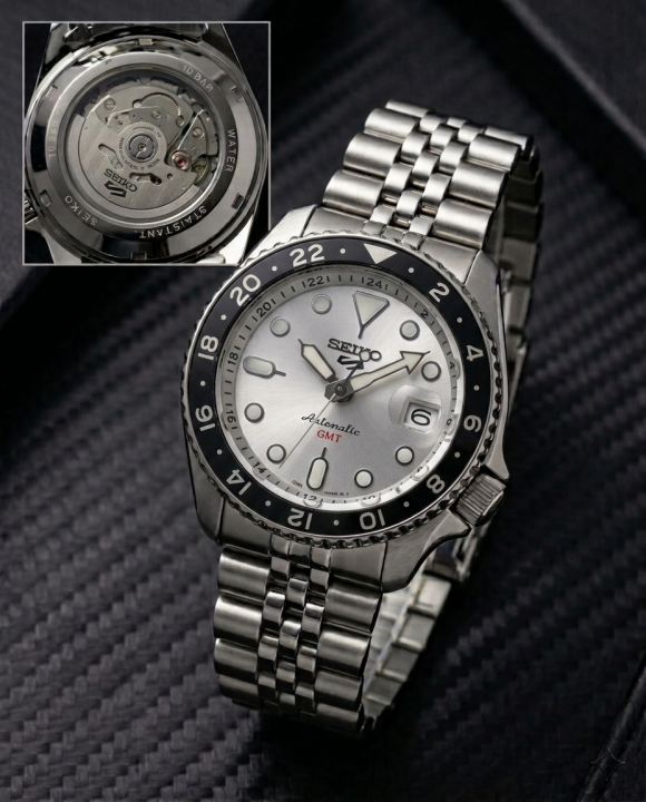 Seiko 5 Sports GMT Movement Like Automatic Style 1 Watch Price in India - Buy at Bootery - Image 1