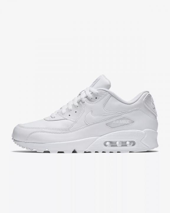 Nike Airmax 90 Essential Triple White Shoes - Best Price Online - Bootery