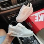 Nike Airmax 90 Essential Triple White Shoes - Best Price Online - Bootery - Image 5