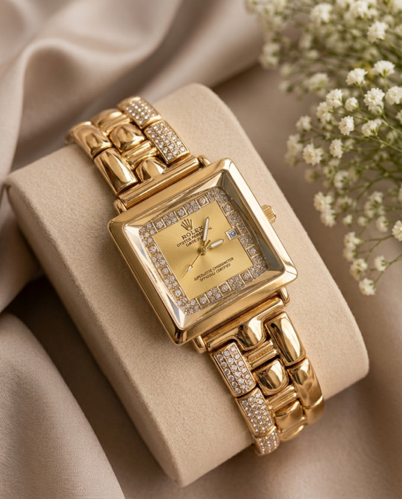 Rolex resembles a diamond Lady-Datejust Style 3 Watch Price in India - Buy at Bootery
