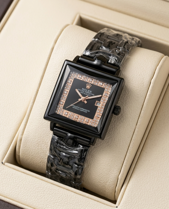 Rolex resembles a diamond Lady-Datejust Style 4 Watch for Men - Best Price Online - Bootery - Image 1