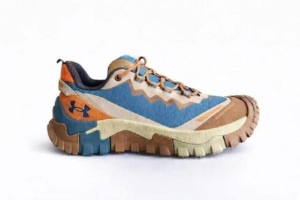Under Armour Athletic Hiking Brown Blue Shoes Price in India - Buy at Bootery