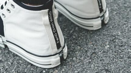 Converse x Feng Chen Wang Chuck 70 2-in-1 High Ivory Black Shoes Price in India - Buy at Bootery - Image 2