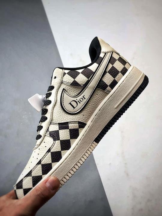 Dior x Air Force 1 Leather Shoes Price in India - Buy at Bootery - Image 7