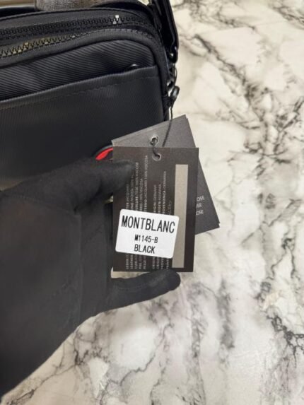 Montblanc Style Minimal Sling Crossbody Utility Bag - Best Price Online - Style 1 - Bootery - Image 2