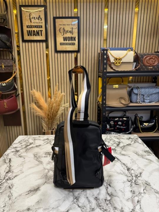 Hugo Boss Logo Crossbody Sling Side Bag With Adjustable Strap - Best Price Online - Style 1 - Bootery - Image 3