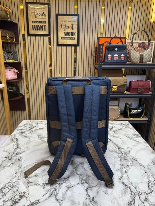 Tumi Alpha Bravo Navigation Roll-top Backpack With Leather Trim - Image 3