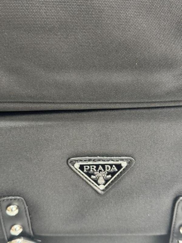 Prada Saffiano Re-nylon Unisex Backpack - Image 5