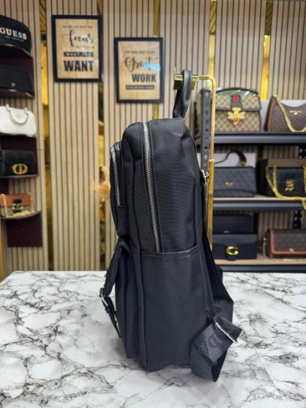 Prada Saffiano Re-nylon Unisex Backpack - Image 4