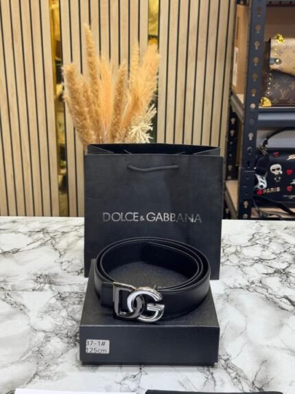 Dolce & Gabbana Dolce & Gabbana Signature DG Buckle Formal Belt With Box Including Carry Bag Price in India - Style 2 - Buy at Bootery