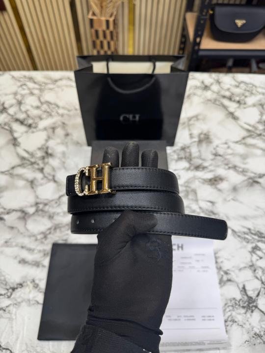 Carolina Herrera Premium Quality Belt With Box And Dust Bag Including Carry Bag - Image 6