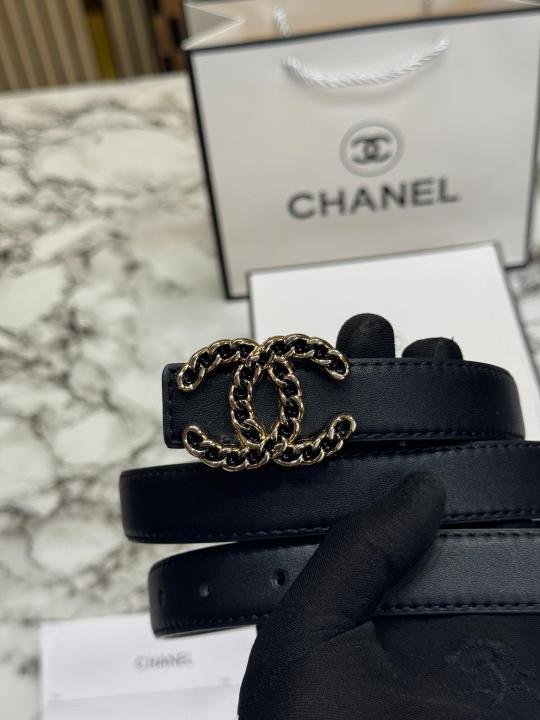 Buy Chanel Premium Quality Golden Initials Buckle With Box And Dust Bag Including Carry Bag Online in India - Style 1 - Bootery - Image 5