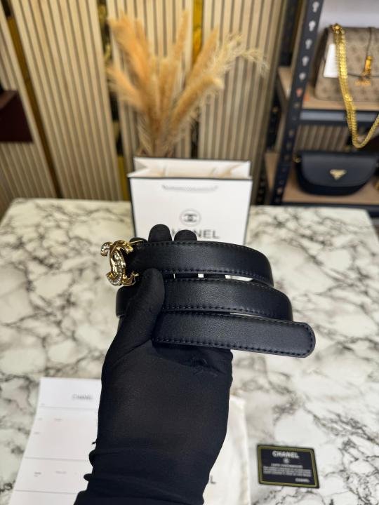 Chanel Premium Quality Golden Initials Buckle With Box And Dust Bag Including Carry Bag Price in India - Style 2 - Buy at Bootery - Image 4