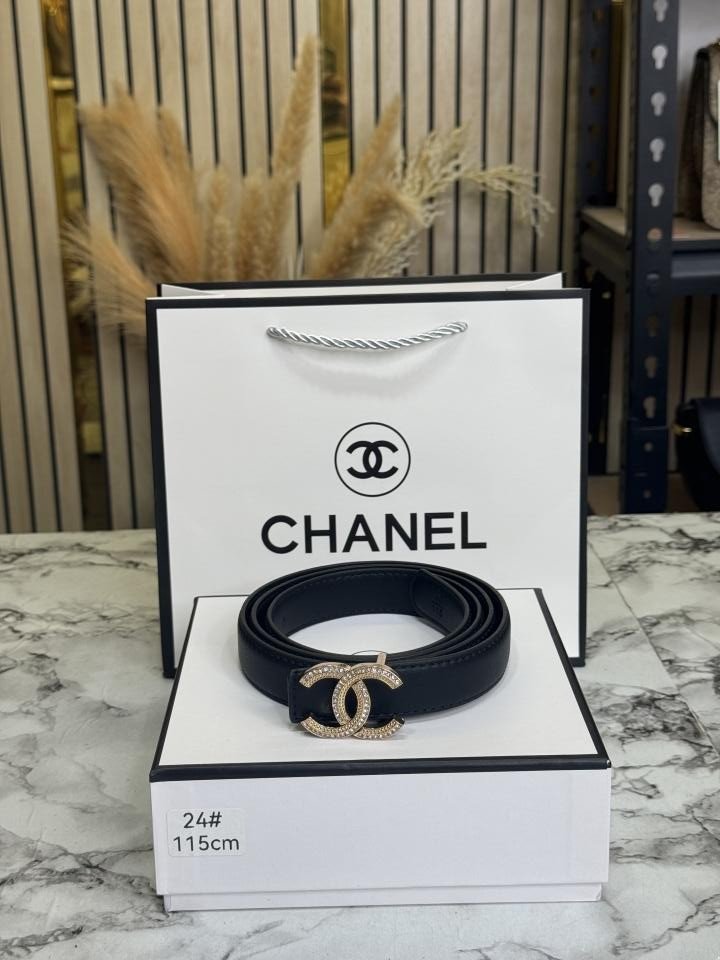 Chanel Premium Quality Golden Initials Buckle With Box And Dust Bag Including Carry Bag - Best Price Online - Style 3 - Bootery - Image 6